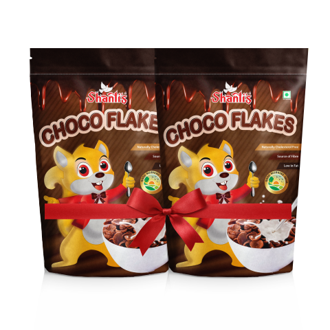 Shanti's Choco Flakes Combo ( 250g Pouch + 250g Pouch)